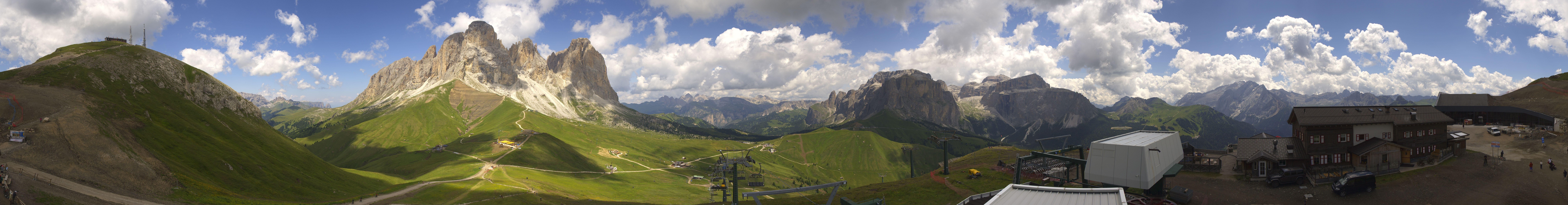 Archived image Webcam Col Rodella Val di Fassa