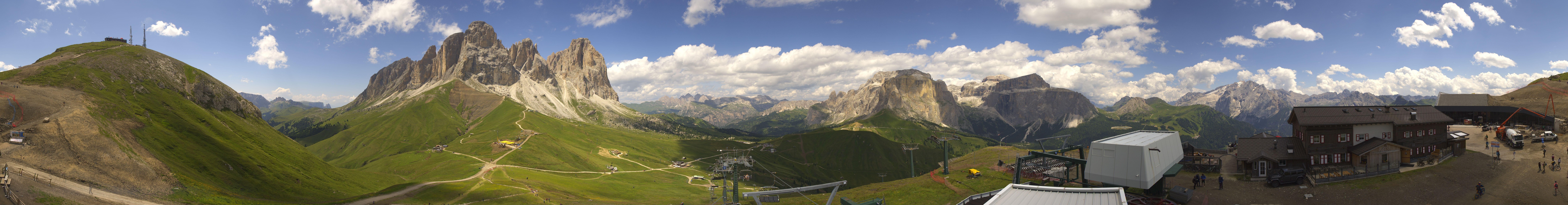 Archived image Webcam Col Rodella Val di Fassa