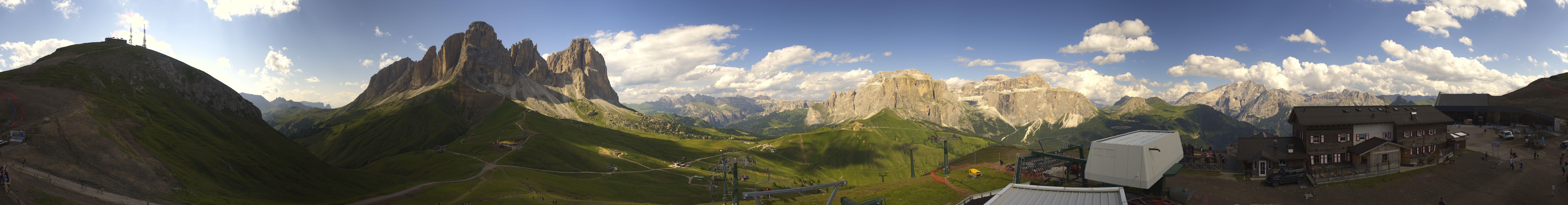 Archived image Webcam Col Rodella Val di Fassa
