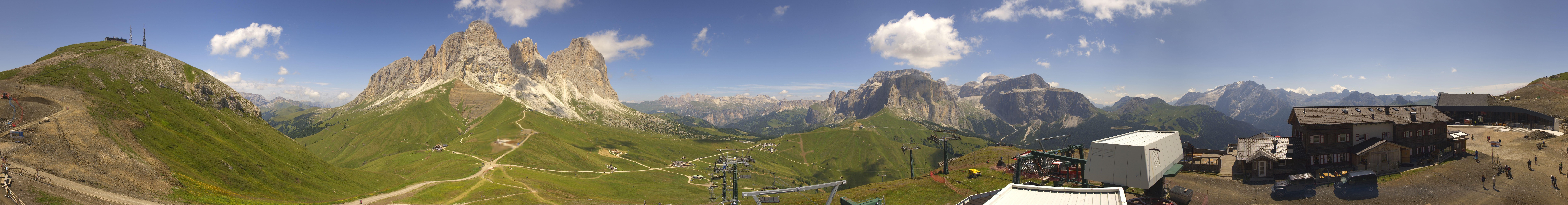 Archived image Webcam Col Rodella Val di Fassa