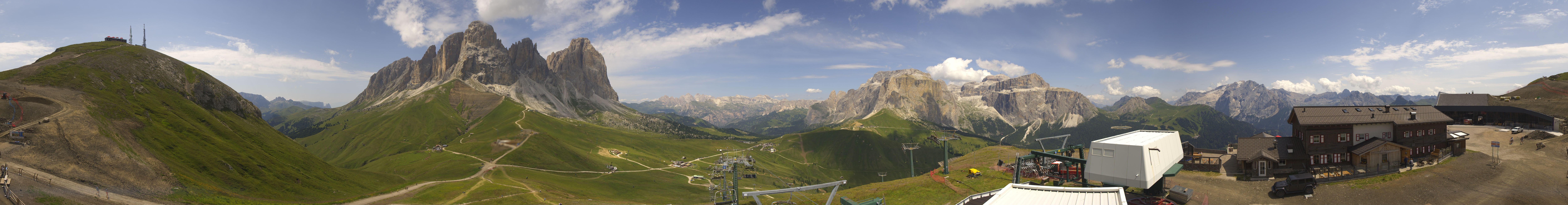 Archived image Webcam Col Rodella Val di Fassa