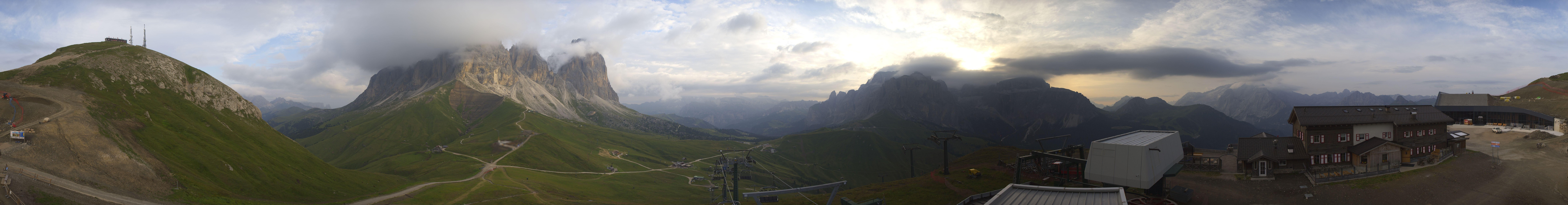 Archived image Webcam Col Rodella Val di Fassa