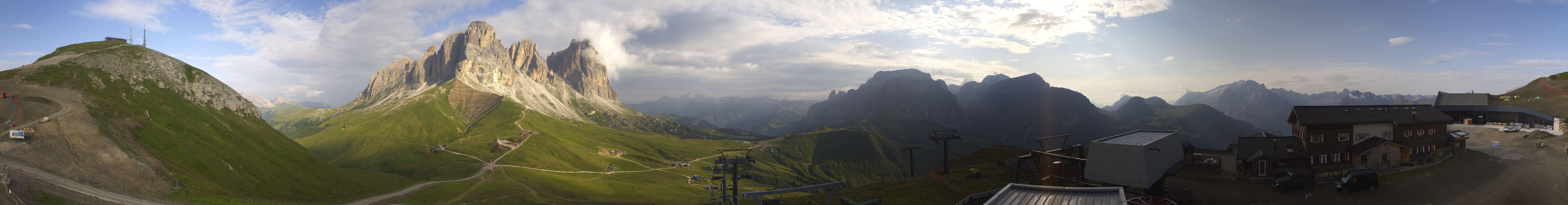 Archived image Webcam Col Rodella Val di Fassa