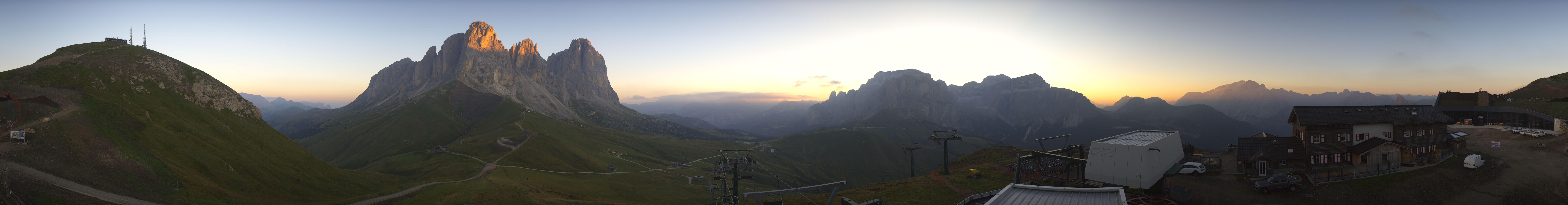 Archived image Webcam Col Rodella Val di Fassa