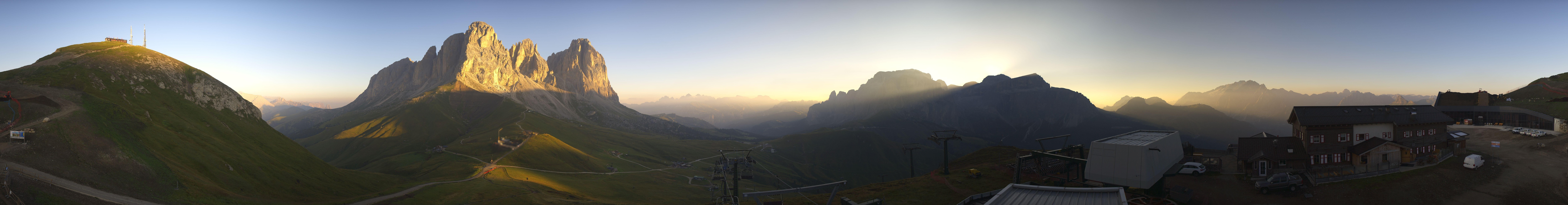 Archived image Webcam Col Rodella Val di Fassa