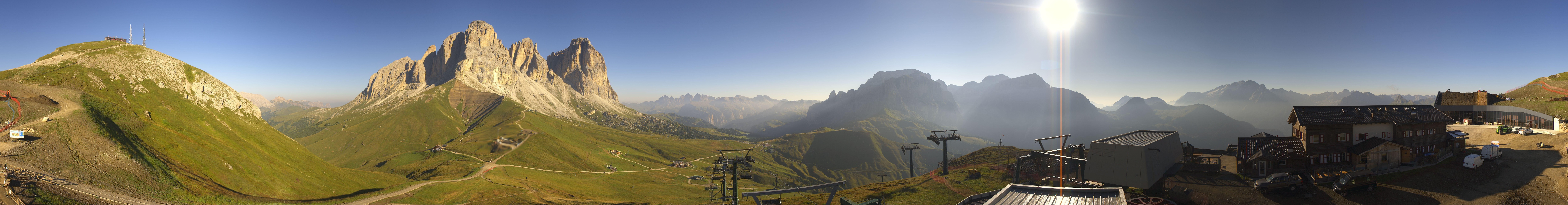 Archived image Webcam Col Rodella Val di Fassa
