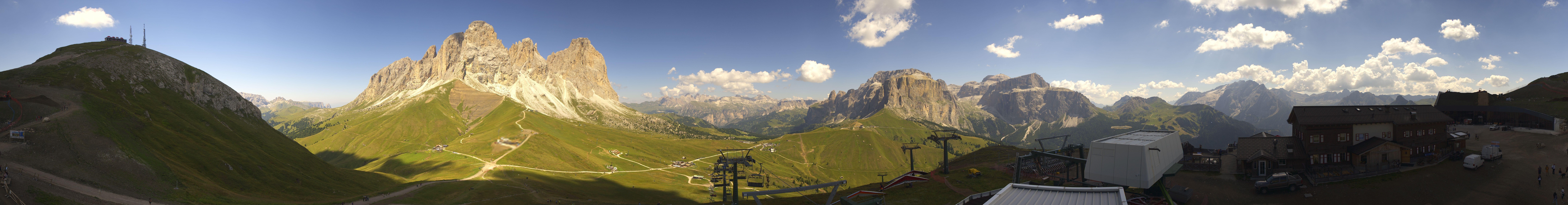 Archived image Webcam Col Rodella Val di Fassa