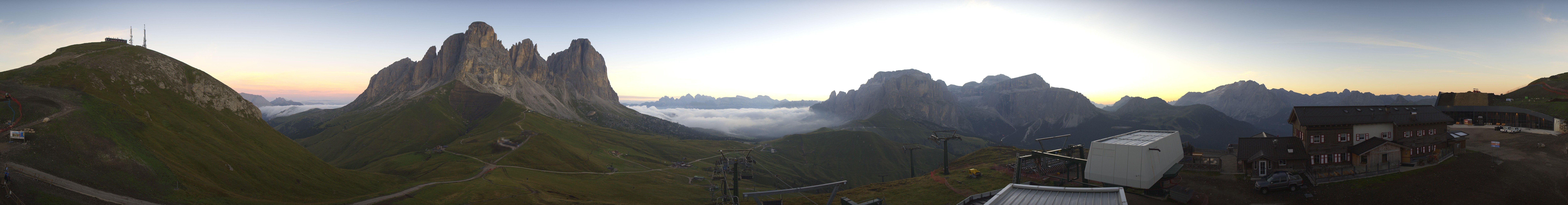 Archived image Webcam Col Rodella Val di Fassa