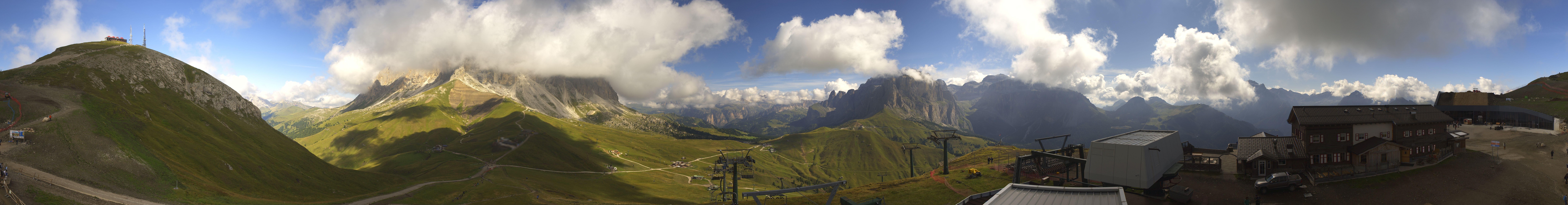 Archived image Webcam Col Rodella Val di Fassa