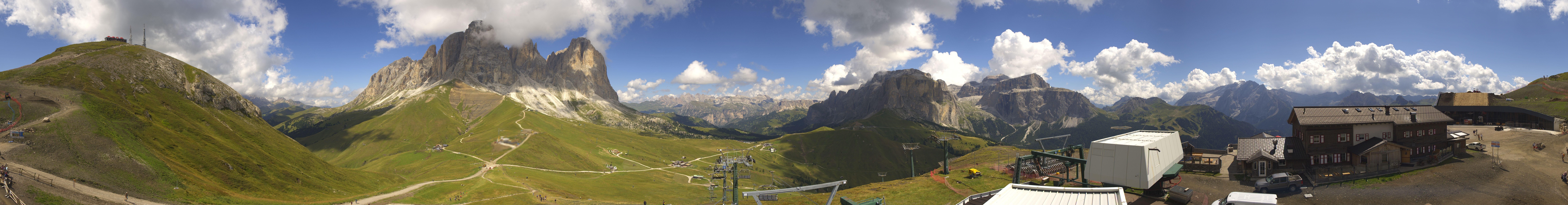 Archived image Webcam Col Rodella Val di Fassa