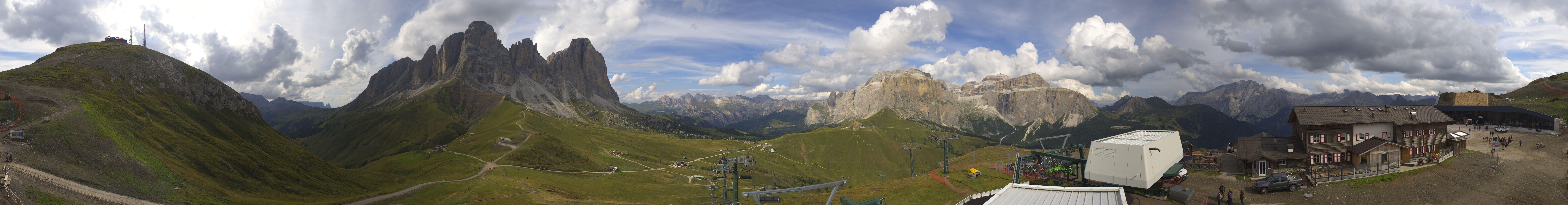Archived image Webcam Col Rodella Val di Fassa