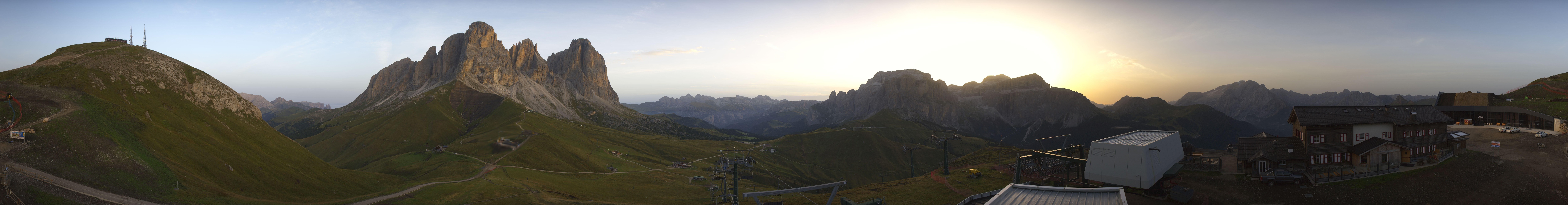 Archived image Webcam Col Rodella Val di Fassa
