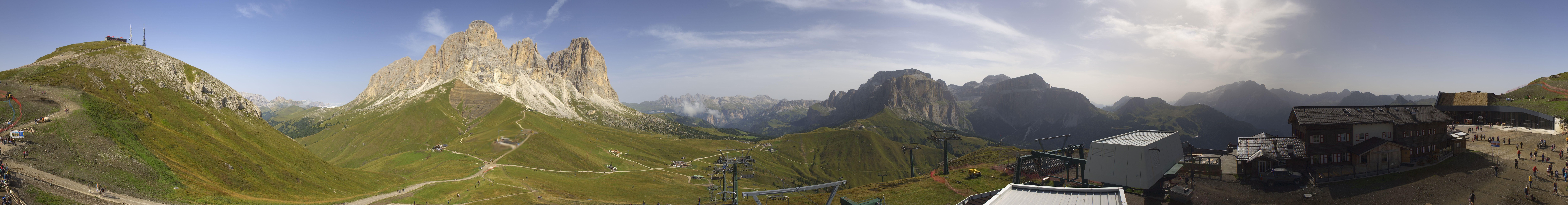 Archived image Webcam Col Rodella Val di Fassa