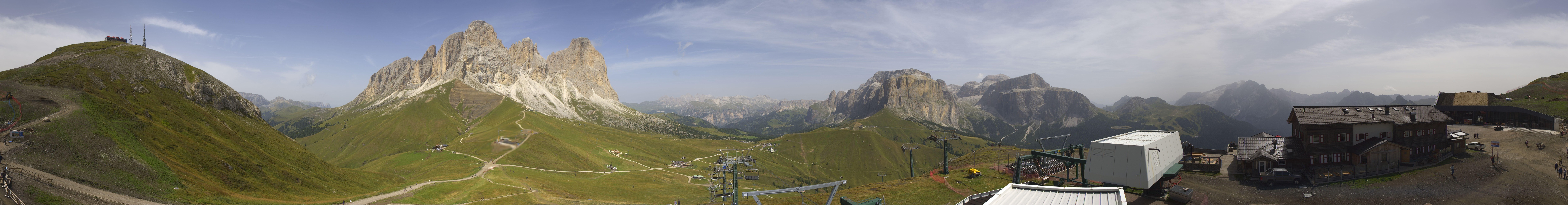 Archived image Webcam Col Rodella Val di Fassa