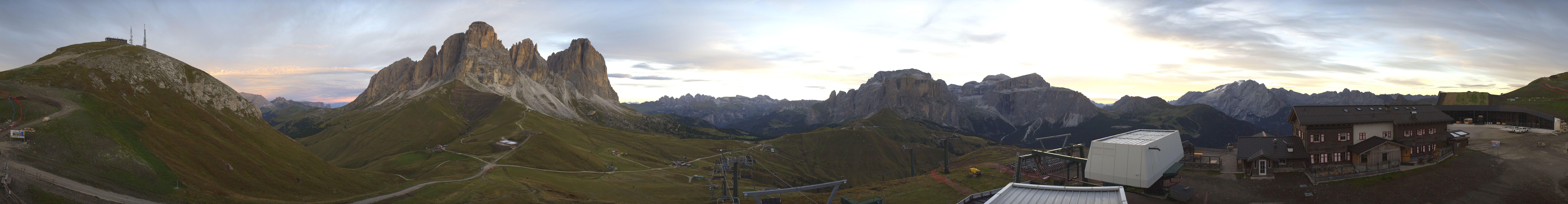 Archived image Webcam Col Rodella Val di Fassa