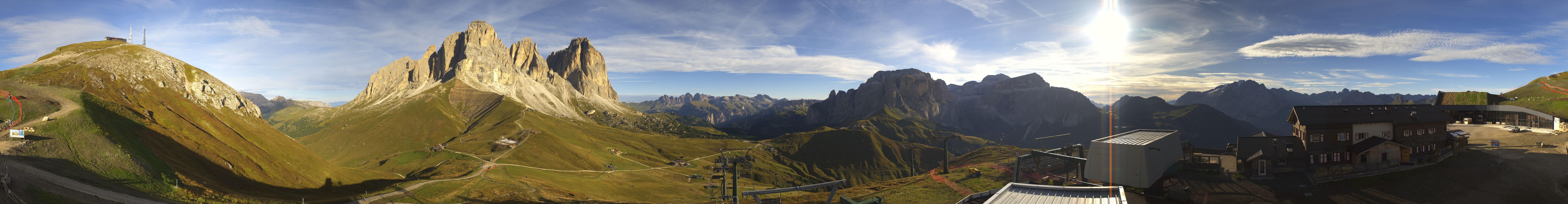 Archived image Webcam Col Rodella Val di Fassa