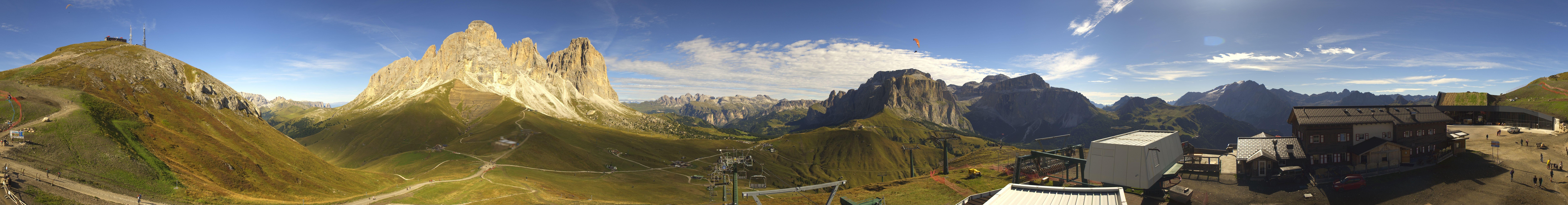 Archived image Webcam Col Rodella Val di Fassa