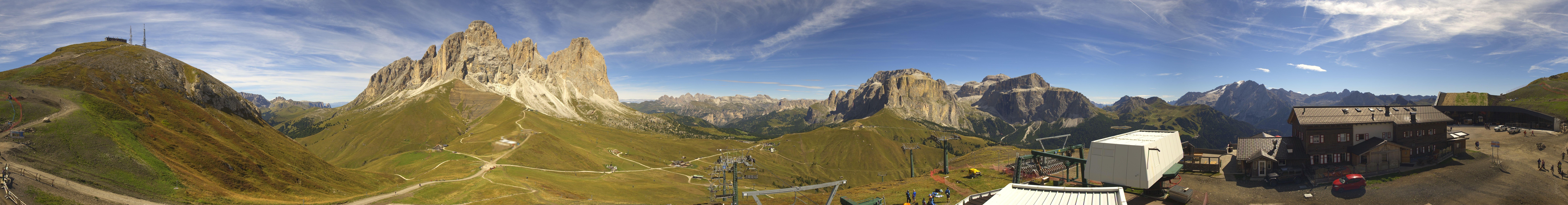 Archived image Webcam Col Rodella Val di Fassa