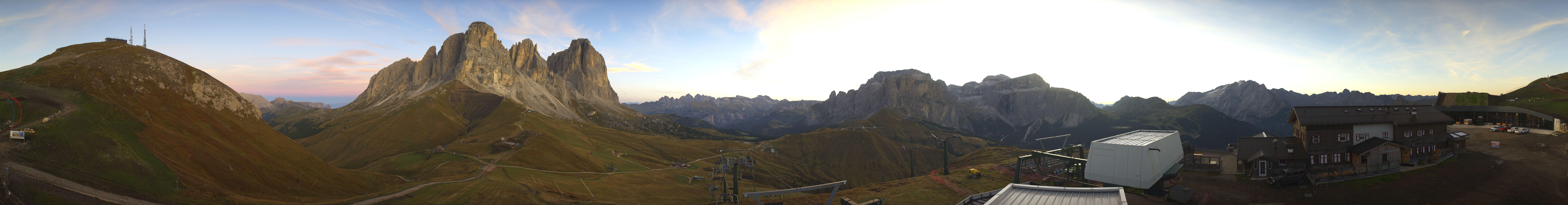 Archived image Webcam Col Rodella Val di Fassa
