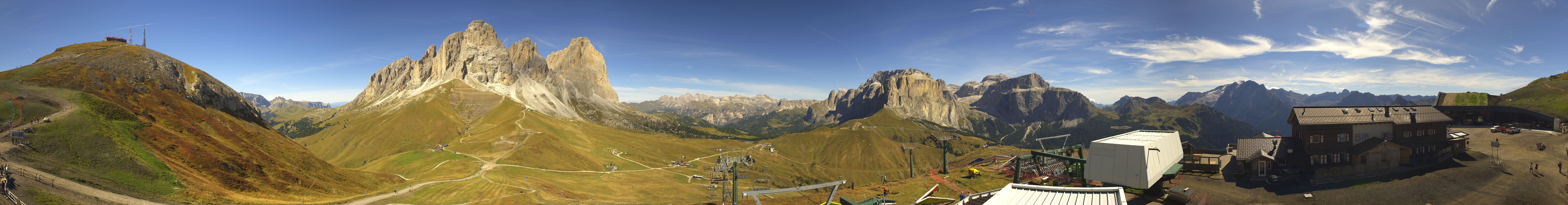 Archived image Webcam Col Rodella Val di Fassa