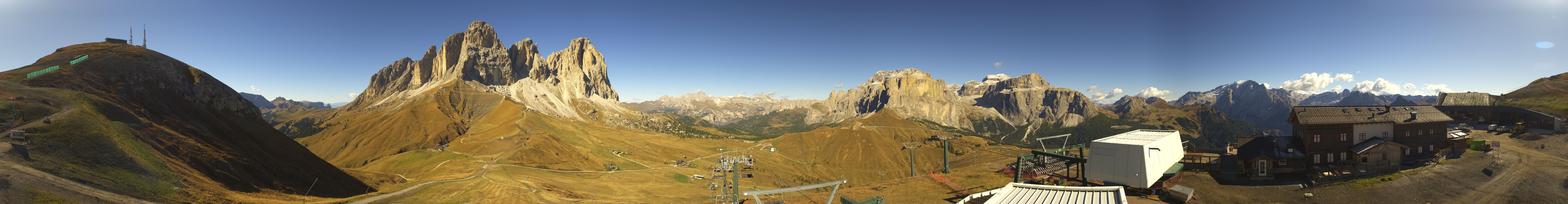 Archived image Webcam Col Rodella Val di Fassa