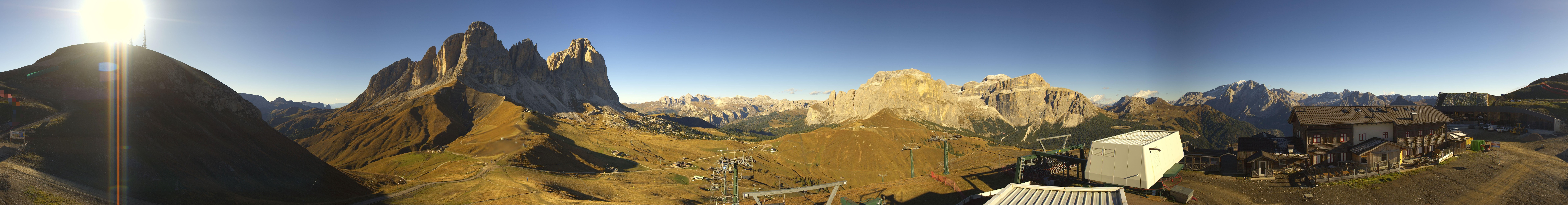 Archived image Webcam Col Rodella Val di Fassa