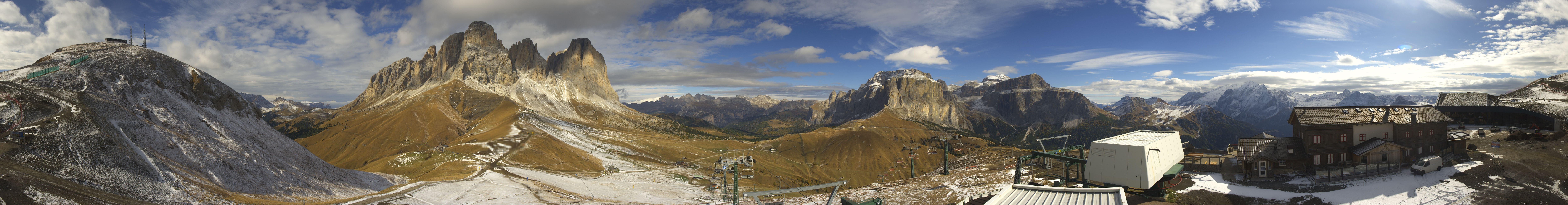 Archived image Webcam Col Rodella Val di Fassa