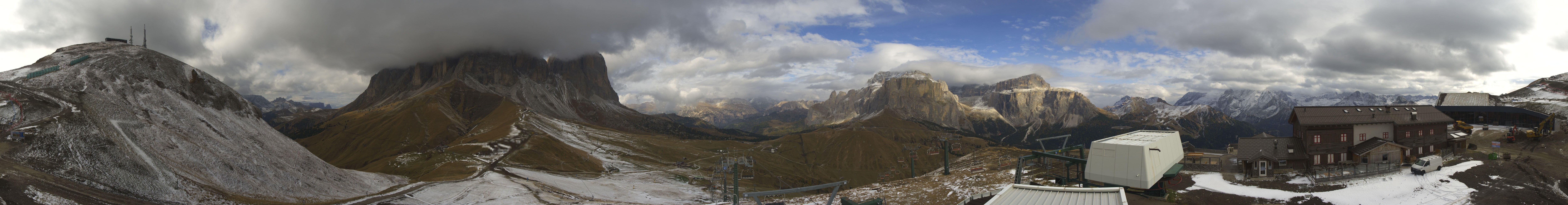 Archived image Webcam Col Rodella Val di Fassa