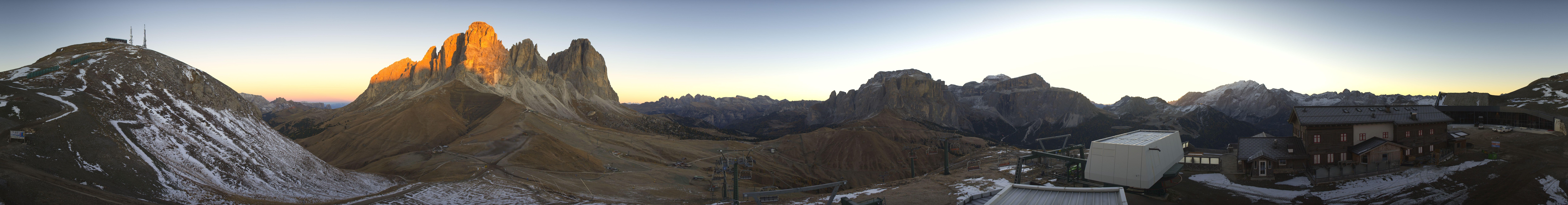 Archived image Webcam Col Rodella Val di Fassa