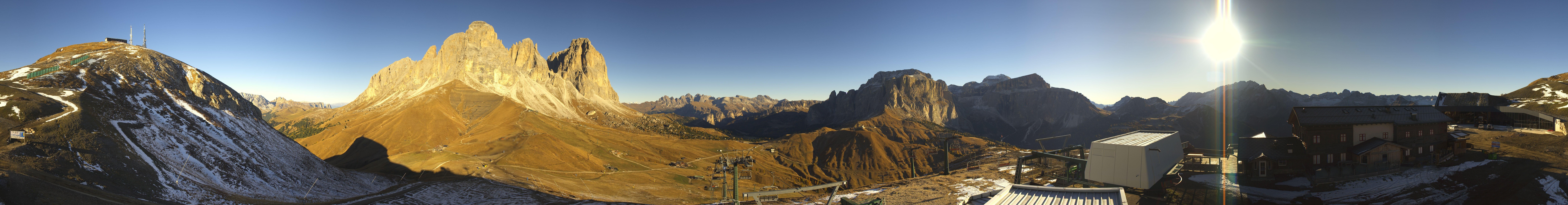Archived image Webcam Col Rodella Val di Fassa