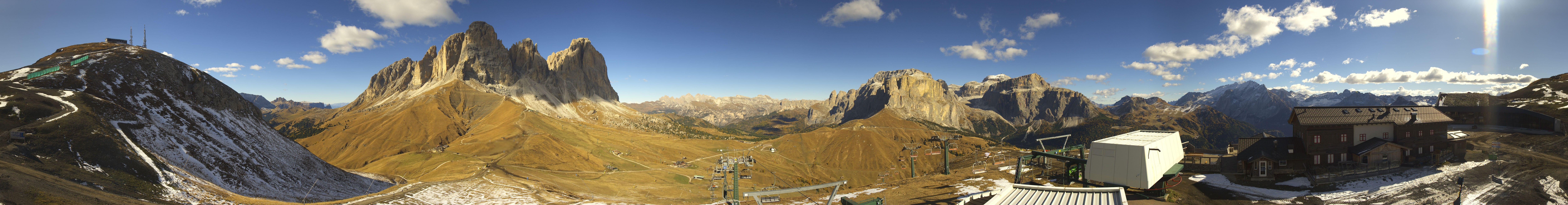 Archived image Webcam Col Rodella Val di Fassa