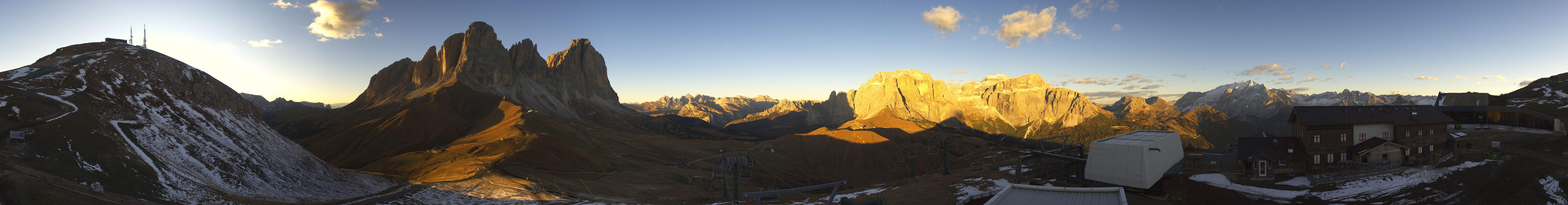 Archived image Webcam Col Rodella Val di Fassa