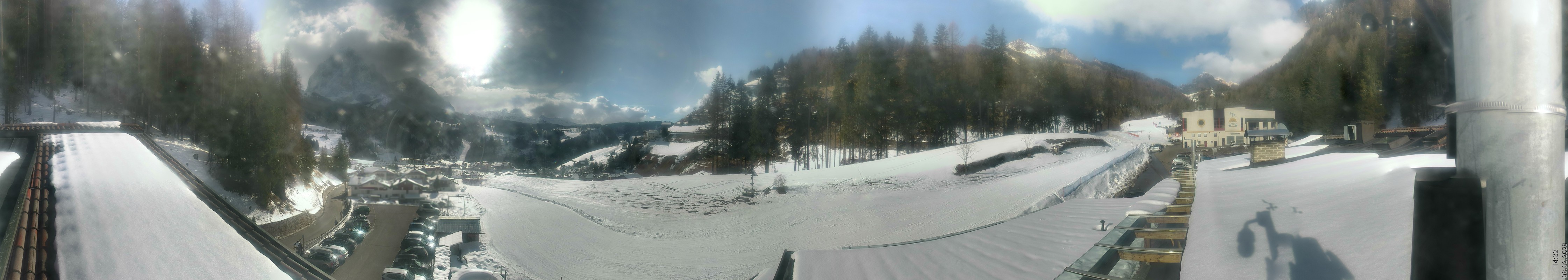 Archived image Webcam Col Raiser / Hotel Jägerheim