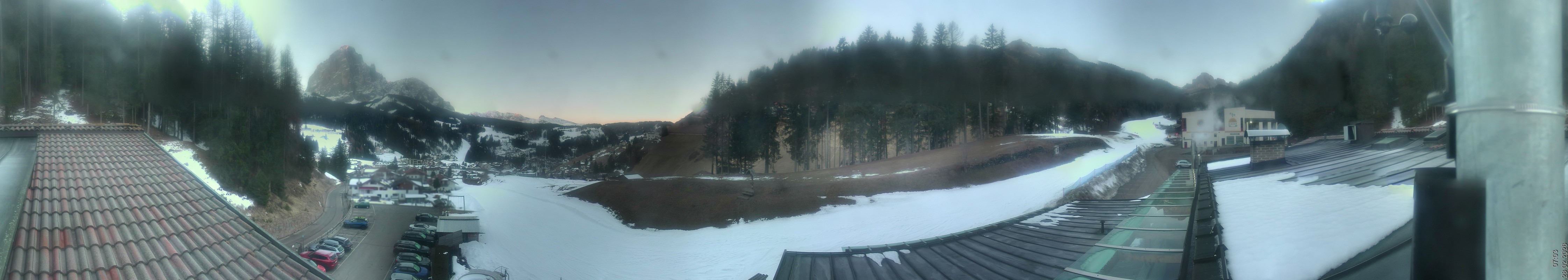 Archived image Webcam Col Raiser / Hotel Jägerheim