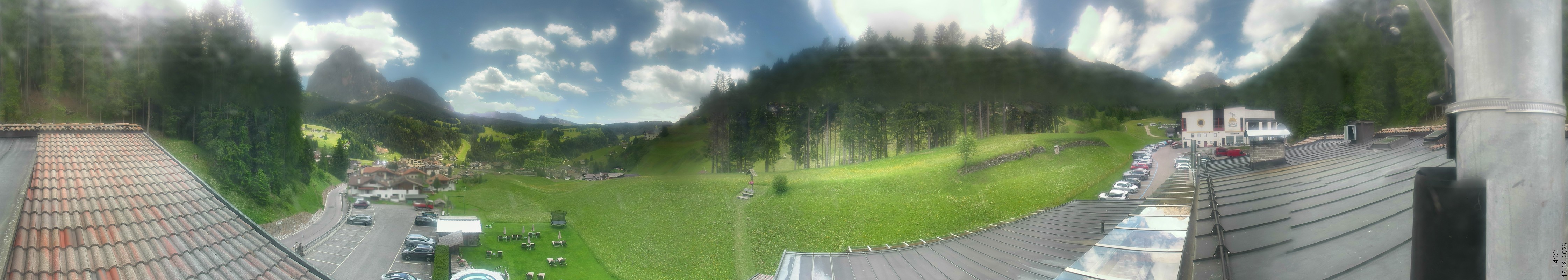Archived image Webcam Col Raiser / Hotel Jägerheim