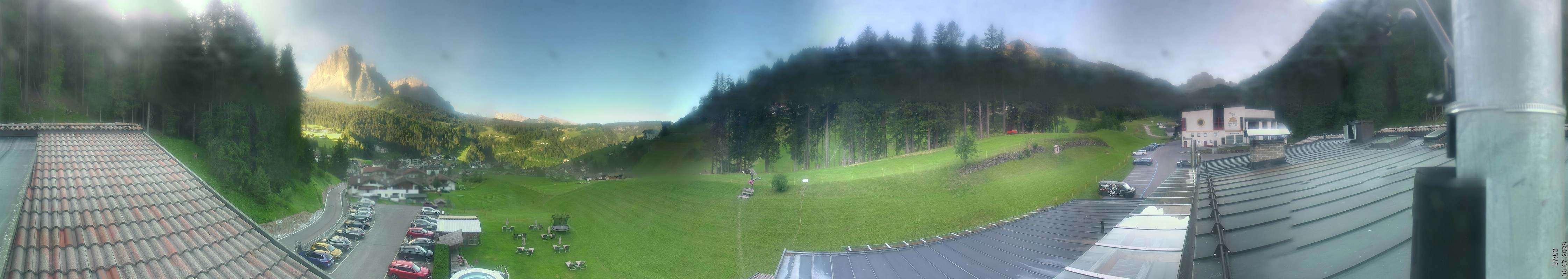 Archived image Webcam Col Raiser / Hotel Jägerheim