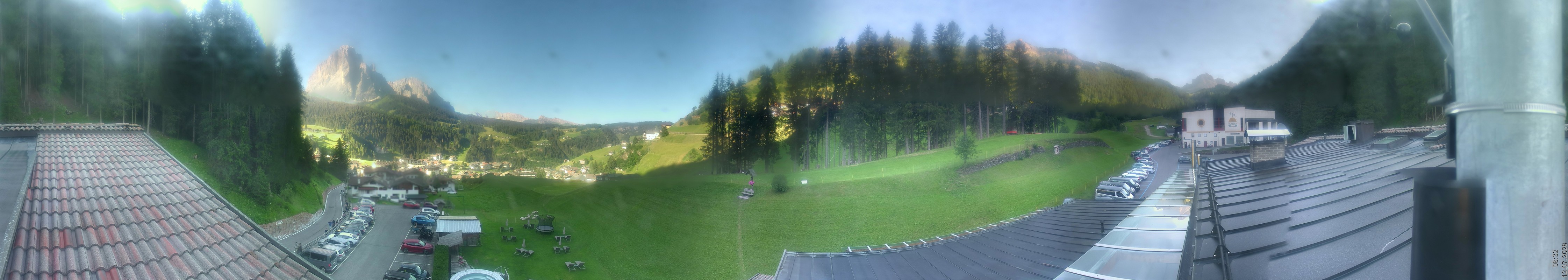 Archived image Webcam Col Raiser / Hotel Jägerheim