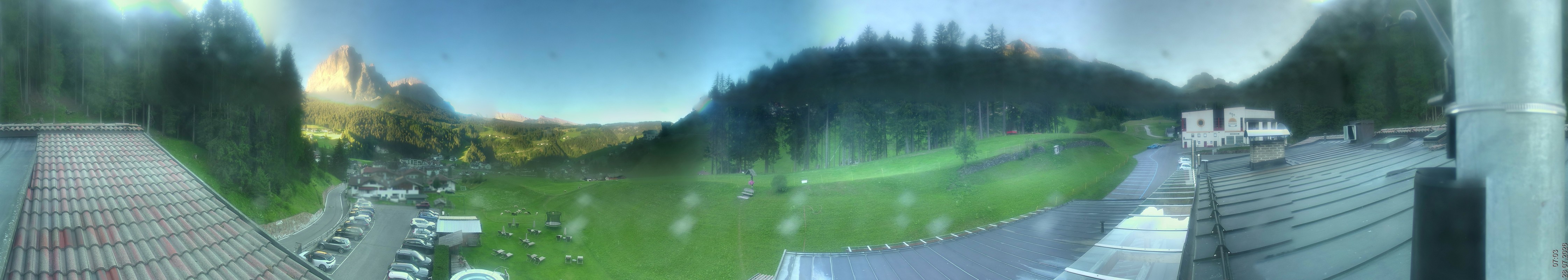 Archived image Webcam Col Raiser / Hotel Jägerheim