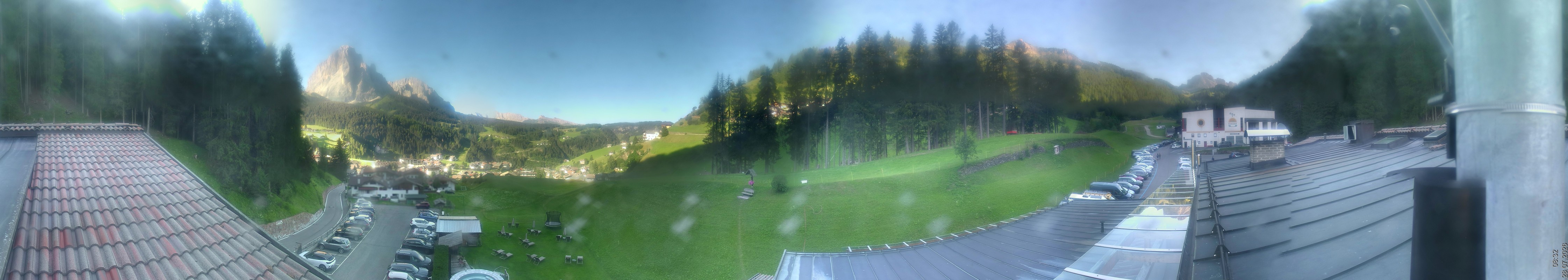 Archived image Webcam Col Raiser / Hotel Jägerheim