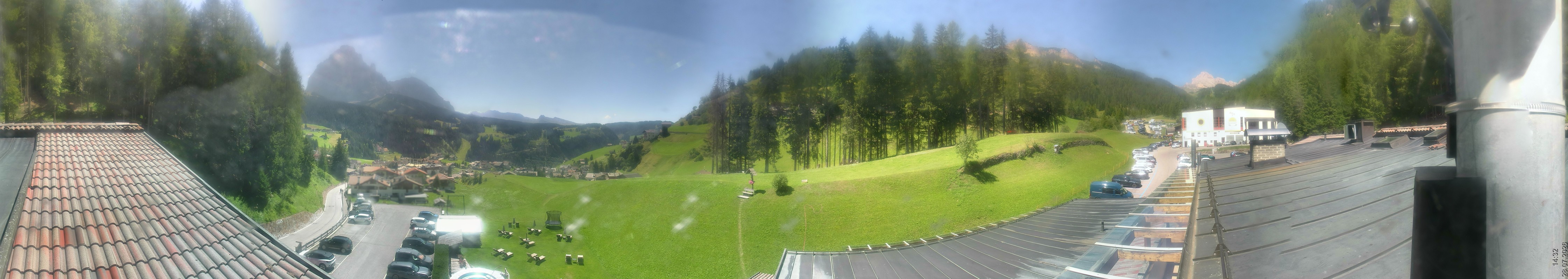 Archived image Webcam Col Raiser / Hotel Jägerheim
