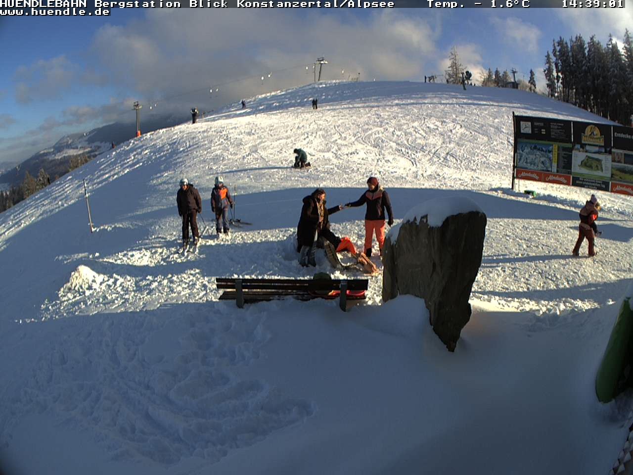 Archiv Foto Webcam Wanderweg Imbergkamm