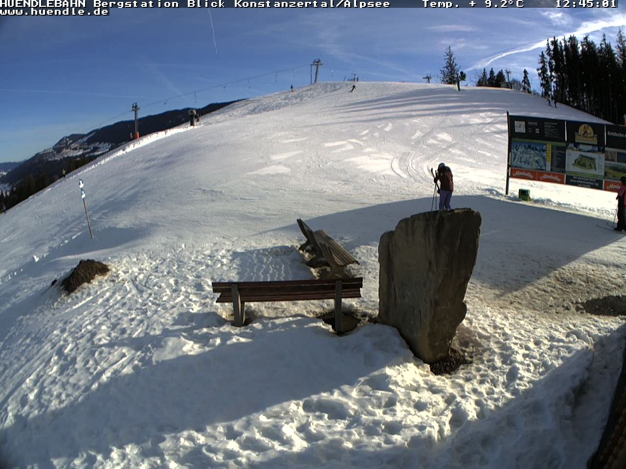 Archiv Foto Webcam Wanderweg Imbergkamm