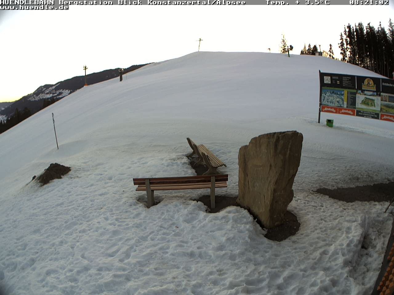 Archiv Foto Webcam Wanderweg Imbergkamm