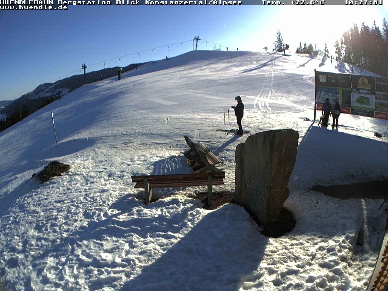 Archiv Foto Webcam Wanderweg Imbergkamm