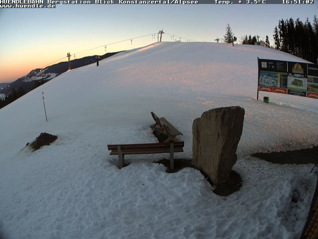 Archiv Foto Webcam Wanderweg Imbergkamm