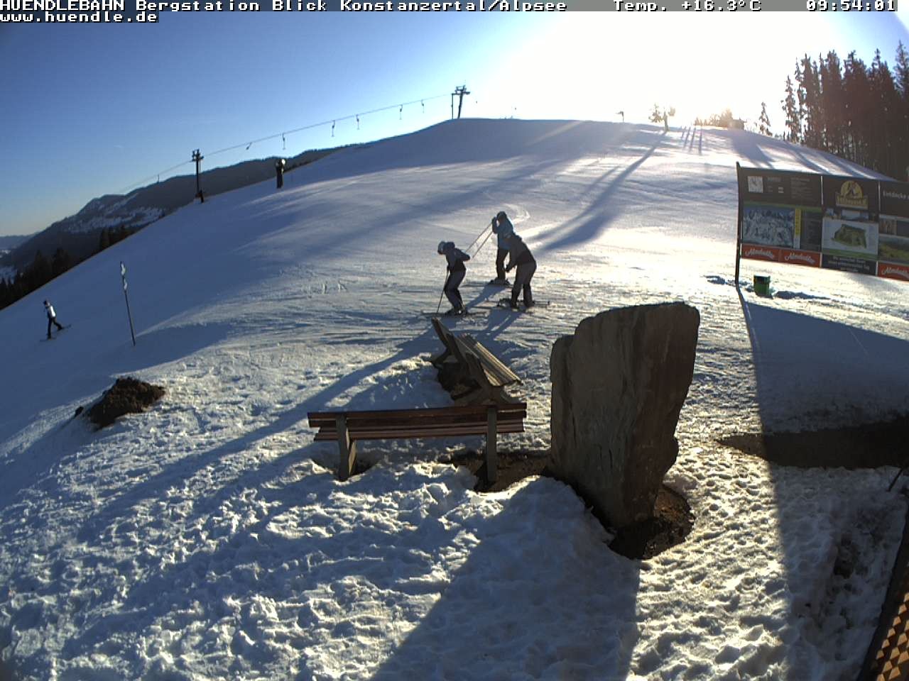 Archiv Foto Webcam Wanderweg Imbergkamm