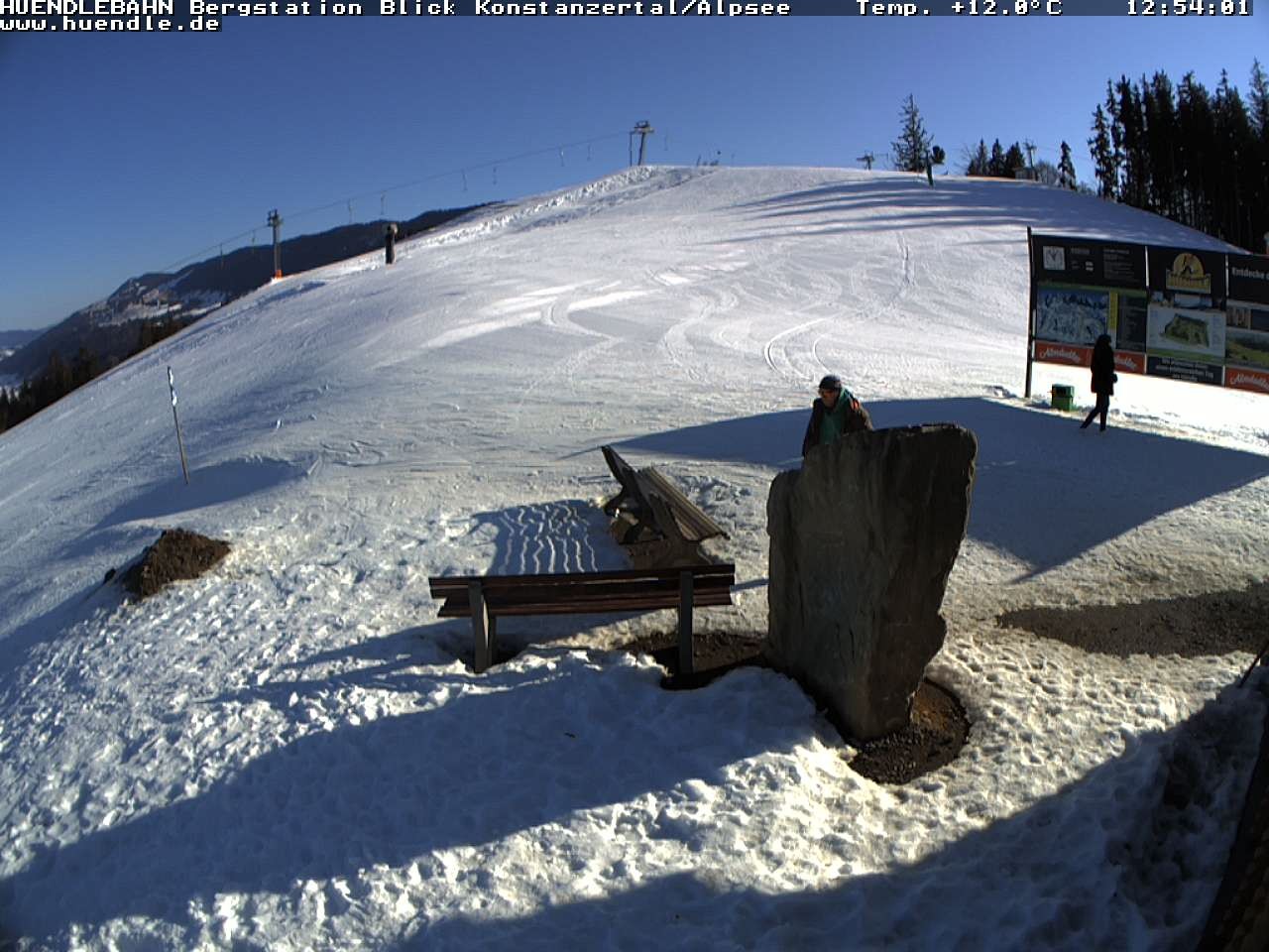 Archiv Foto Webcam Wanderweg Imbergkamm