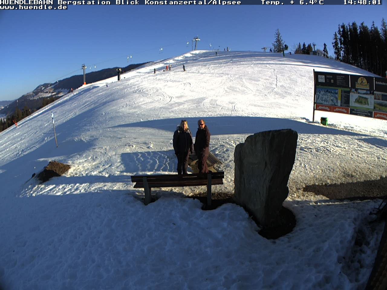 Archiv Foto Webcam Wanderweg Imbergkamm