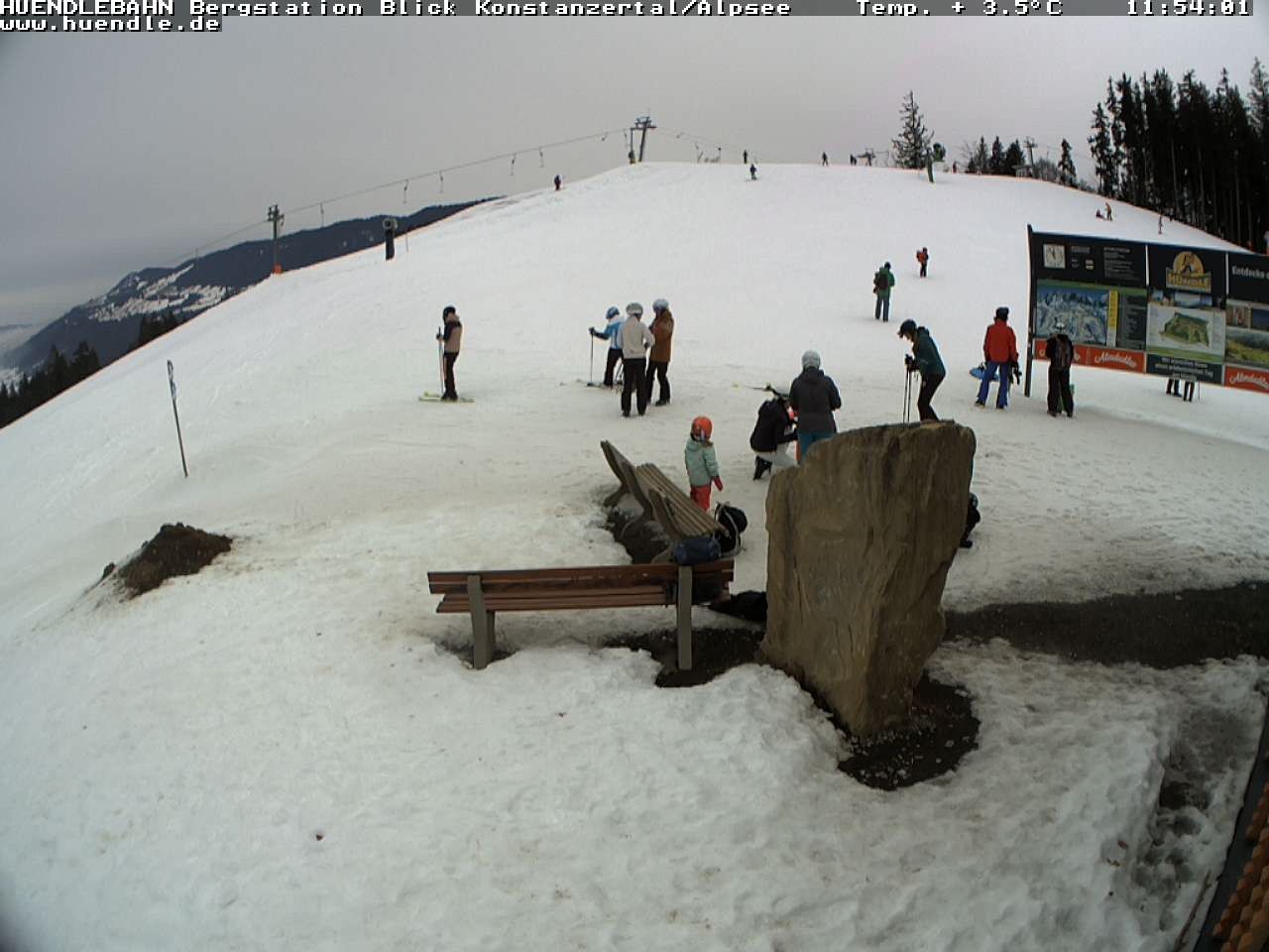 Archiv Foto Webcam Wanderweg Imbergkamm