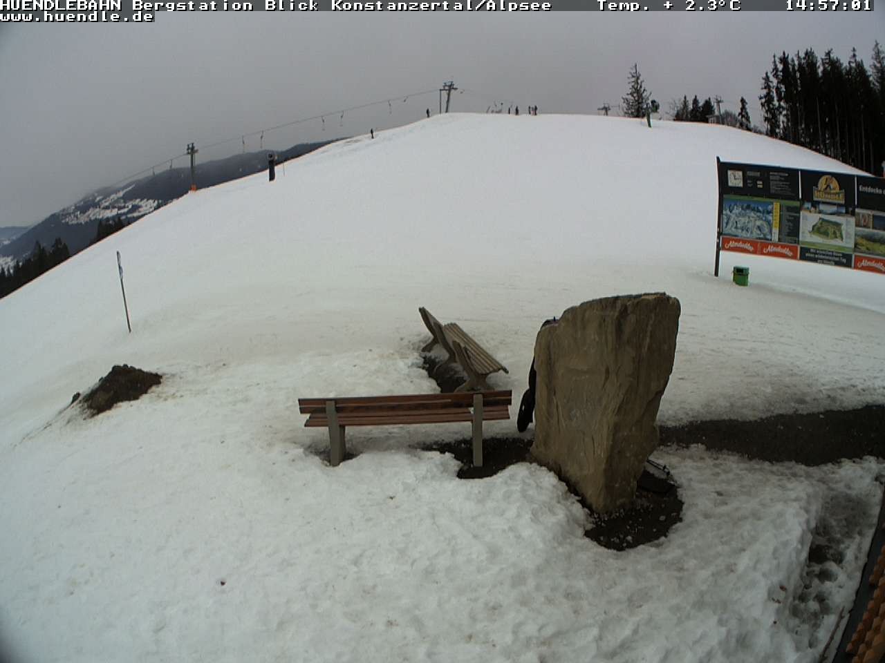 Archiv Foto Webcam Wanderweg Imbergkamm